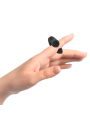 Black&Silver Dedal Estimulador De Silicona Recargable Duckymania - Comprar Dedo vibrador Black&Silver - Vibradores de dedo (4)