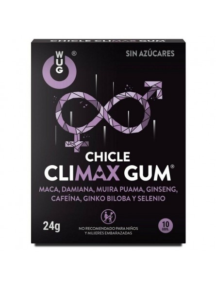 Wug Gum Chicle Clímax 10 uds - Comprar Chucherías eróticas Wug - Chucherías eróticas (1)