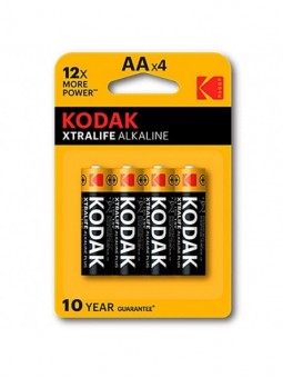 Kodak Xtralife Pila Alcalina AA LR6 Blíster*4 - Comprar Pilas y baterías Kodak - Pilas & baterías (1)