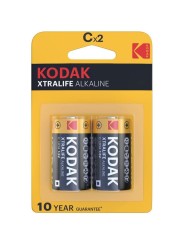 Kodak Xtralife Pilas Alcalinas C X 2 uds - Comprar Pilas y baterías Kodak - Pilas & baterías (1)