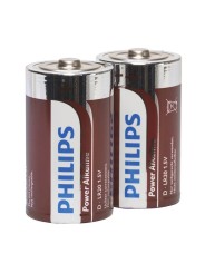 Philips Power Alkaline Pila D LR20 Blíster*2 - Comprar Pilas y baterías Phillips - Pilas & baterías (2)