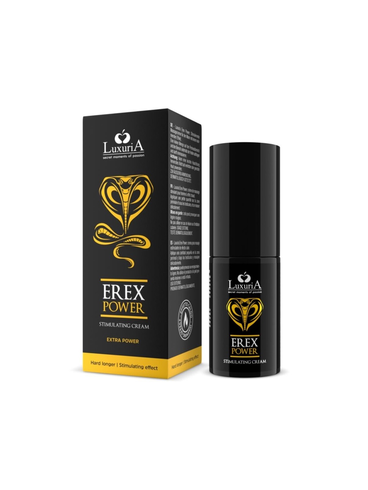 Erex Power Crema De Erección 30 ml - Comprar Potenciador erección Luxuria - Potenciadores de erección (1)
