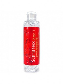 Saninex Lubricante 2 En 1 Provocative 200 ml - Comprar Crema masaje sexual Saninex - Lubricantes base agua (1)