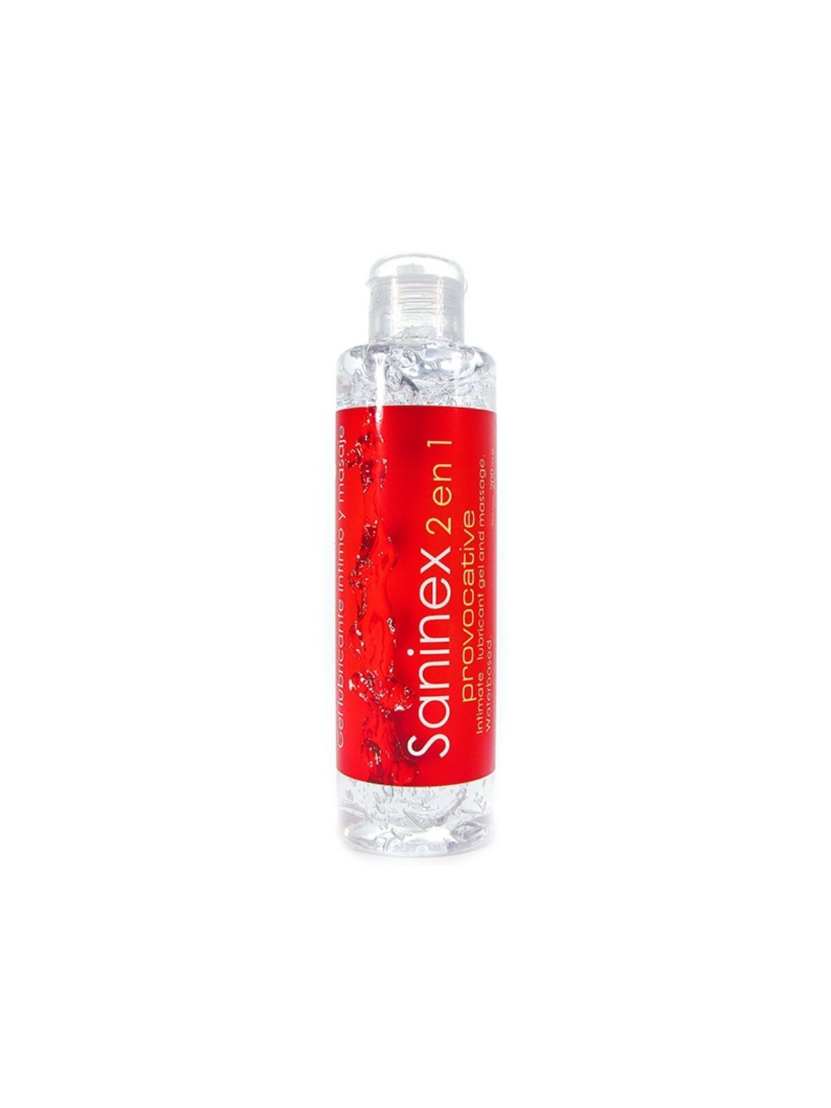 Saninex Lubricante 2 En 1 Provocative 200 ml - Comprar Crema masaje sexual Saninex - Lubricantes base agua (1)
