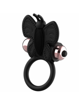 Coquette Cock Ring Butterfly Anillo Vibrador Negro & Gold - Comprar Anillo vibrador pene Coquette - Anillos vibradores pene (1)