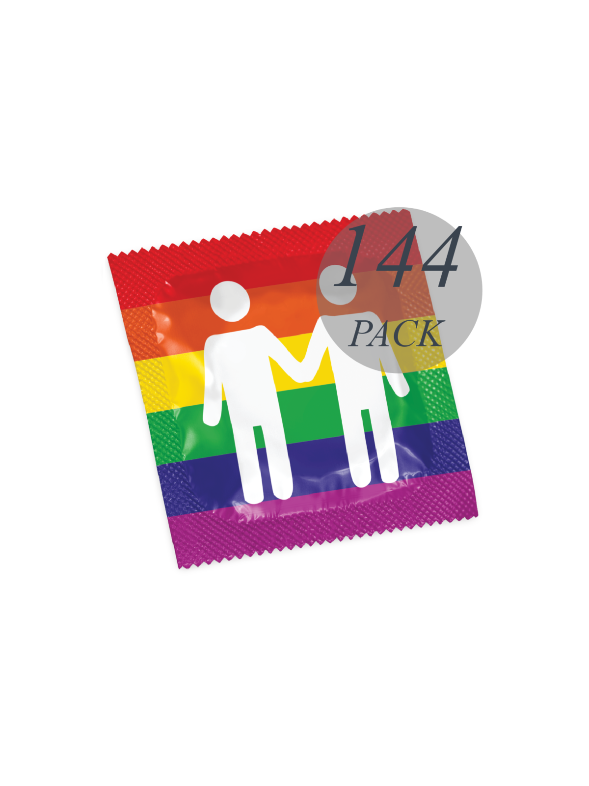 Pasante Formato Gay Pride 144 Pack - Comprar Condones naturales Pasante - Preservativos naturales (1)