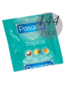 Pasante Preservativos Sabores Tropical 144 Unidades - Comprar Condones de sabor Pasante - Preservativos de sabores (1)