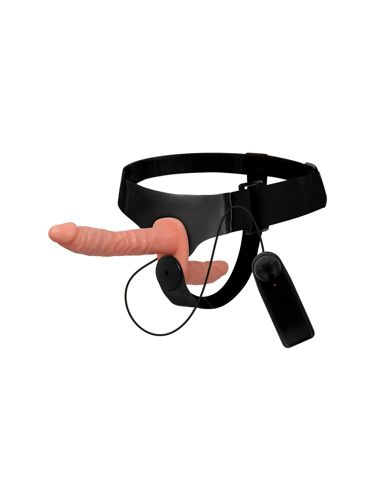 Harness Attraction Harris Doble Penetración Con Vibración 18 X 3.5 cm - Comprar Arnés doble sexual Harness Attraction - Arneses 