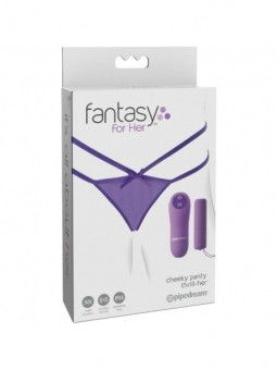 Fantasy For Her Tanga Con Vibración Cheeky Panty - Comprar Tanga vibrador Fantasy For Her - Tangas vibradores (1)