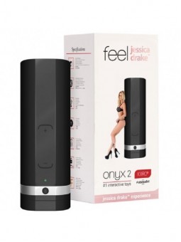 Kiiroo Onyx+ Teledildonic Masturbador Jessica Drake Experience - Comprar Masturbador automático Kiiroo - Masturbadores automátic