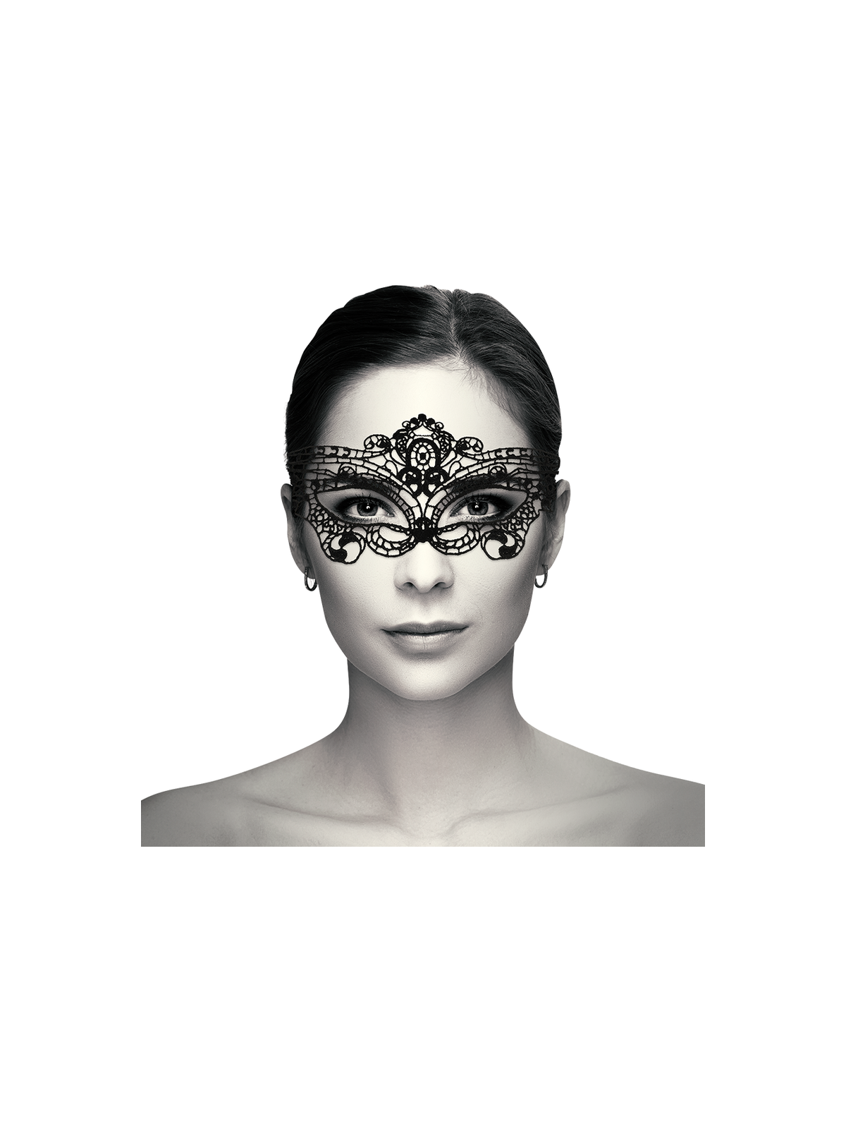 Coquette Chic Desire Antifaz Encaje Negro - Comprar Máscara erótica Coquette - Máscaras eróticas (1)