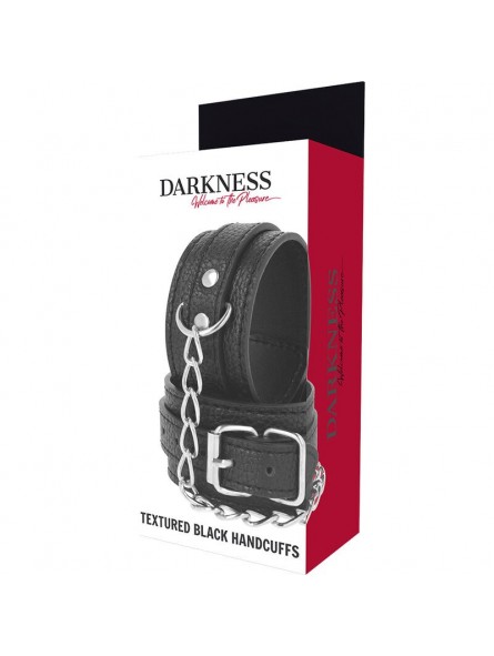 Dark Ness Esposas Leather Negro - Comprar Esposas sexuales Darkness - Esposas eróticas (4)