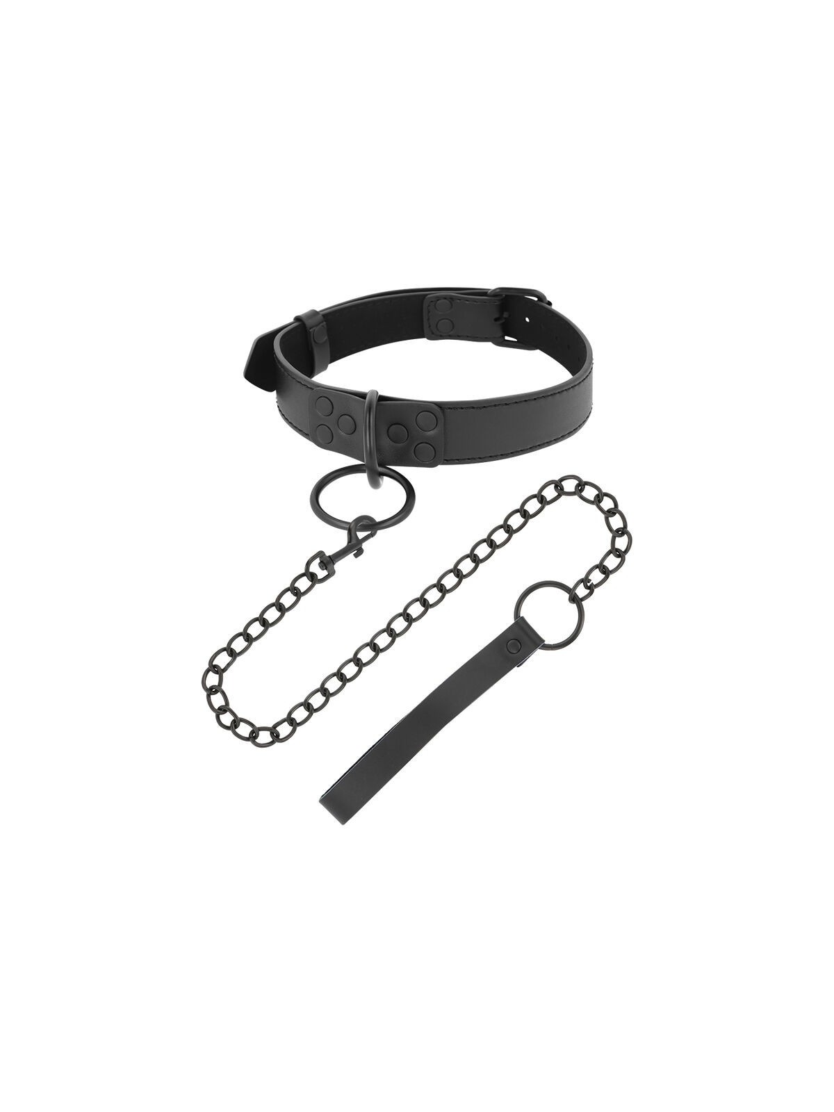 Darkness Collar Con Cadena Negro - Comprar Collar BDSM Darkness - Collares BDSM (1)