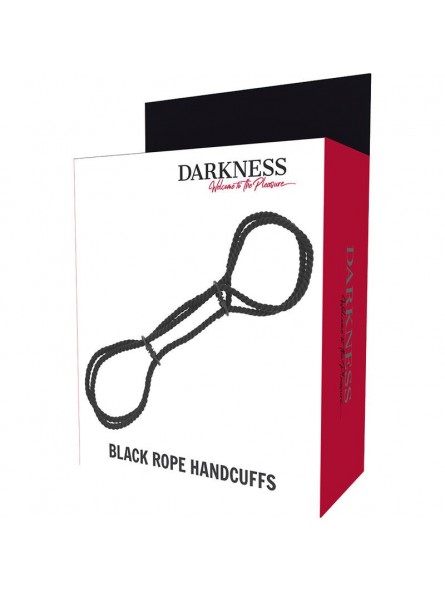Darkness Esposas Manos O Tobillos Cuerda 100% Algodón - Comprar Esposas sexuales Darkness - Esposas eróticas (4)