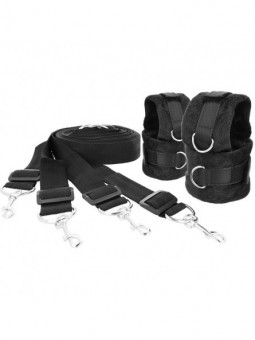 Darkness Set De Ataduras Para La Cama - Comprar Restricción cama Darkness - Restricciones bondage (1)