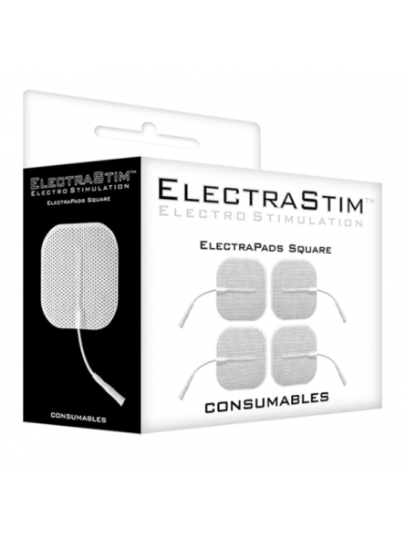 Electrastim 4 Electrapadas Con Conector - Comprar Electroestimulador Electrastim - Electroestimulación (3)