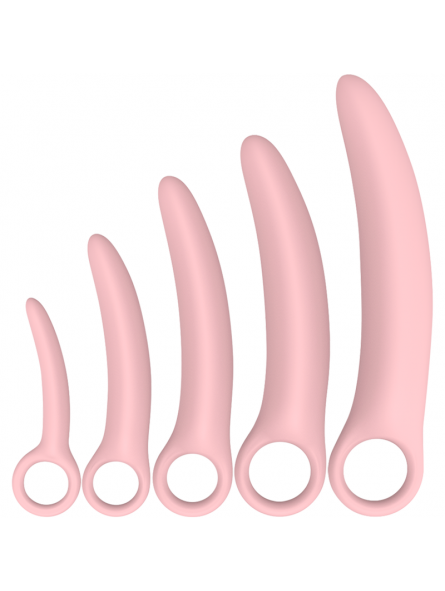 Intimichic Set 5 Piezas Dilatador Silicona - Comprar Dilatador vaginal Intimichic - Dilatadores vaginales (1)