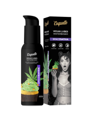 Coquette Premium Experience Lubricante Calor Space Sativa 100 ml - Comprar Gel aceite cannabis Coquette - Lubricantes veganos (2
