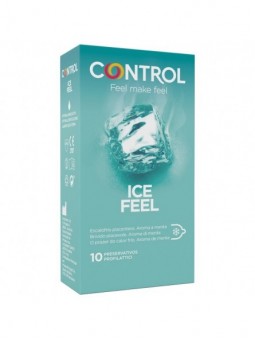 Control Ice Feel Preservativos Efecto Frio 10 Unidades - Comprar Condones especiales Control - Preservativos especiales (1)