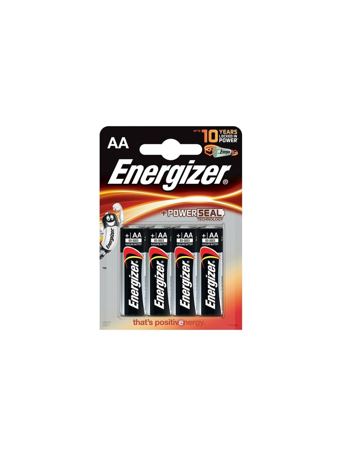 Energizer Alkaline Power Pila Alcalina Aa Lr6 Blister*4 - Comprar Pilas y baterías Energizer - Pilas & baterías (1)