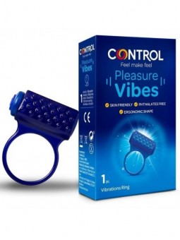 Control Pleasure Vibes Anillo Vibrador - Comprar Anillo vibrador pene Control - Anillos vibradores pene (1)