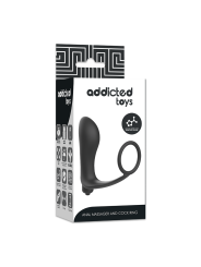 Addicted Toys Plug Anal Vibrador Con Anillo Pene - Comprar Estimulador próstata Addicted Toys - Estimuladores prostáticos (5)