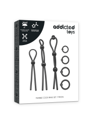 Addicted Toys Kit De 7 Anillas Silicona Flexible - Comprar Anillo silicona pene Addicted Toys - Anillos de silicona pene (4)