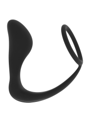 Ohmama Plug Anal Silicona Con Anillo 10.5 cm - Comprar Estimulador próstata Ohmama - Estimuladores prostáticos (2)