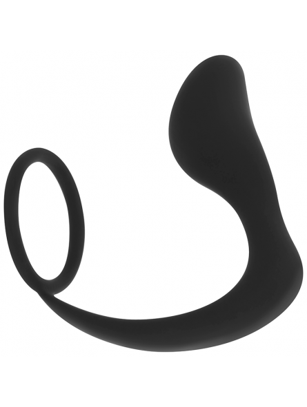 Ohmama Plug Anal Silicona Con Anillo 10.5 cm - Comprar Estimulador próstata Ohmama - Estimuladores prostáticos (3)