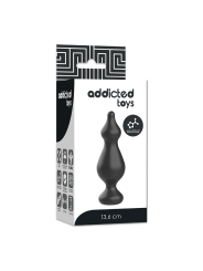 Addicted Toys Anal Sexual Plug 13.6 cm Negro - Comprar Plug anal Addicted Toys - Plugs anales (4)