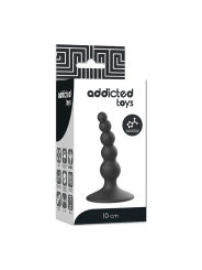Addicted Toys Anal Sexual Plug 10 cm Negro - Comprar Plug anal Addicted Toys - Plugs anales (4)