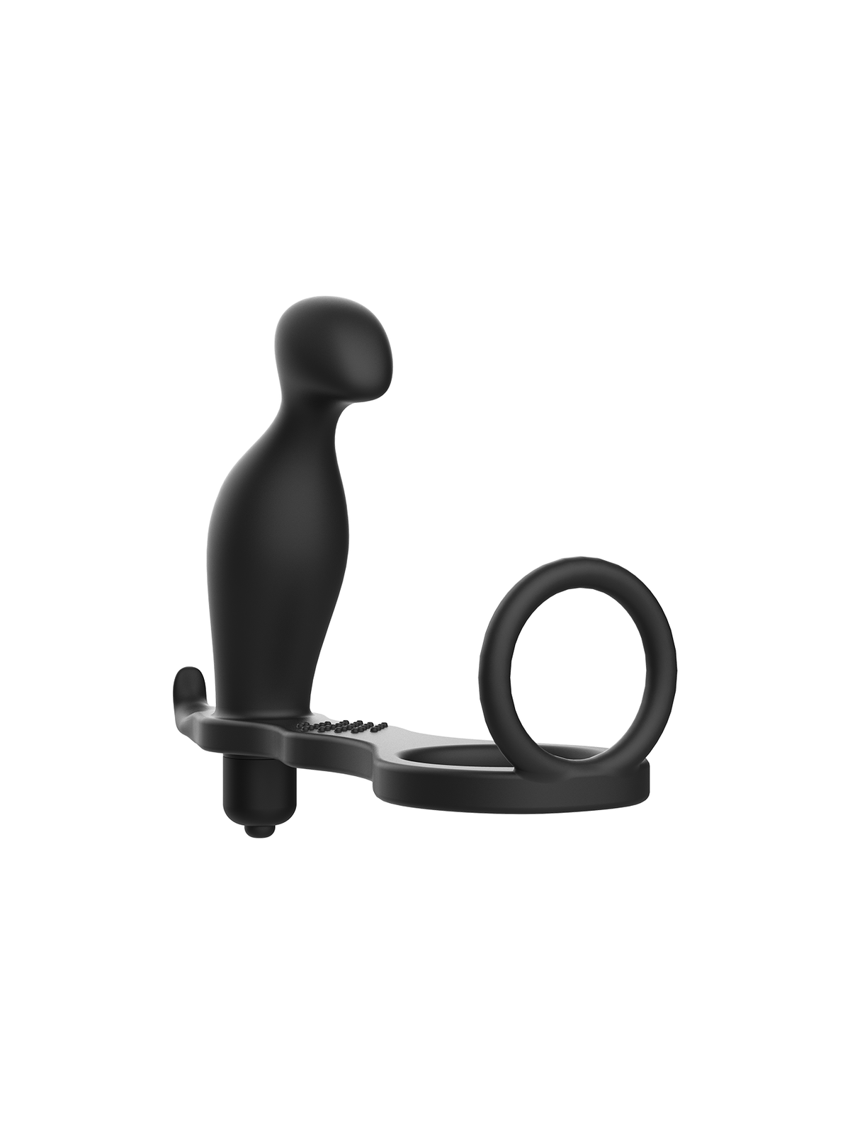Addicted Toys Plug Anal Con Anillo Silicona Negro - Comprar Estimulador próstata Addicted Toys - Estimuladores prostáticos (1)