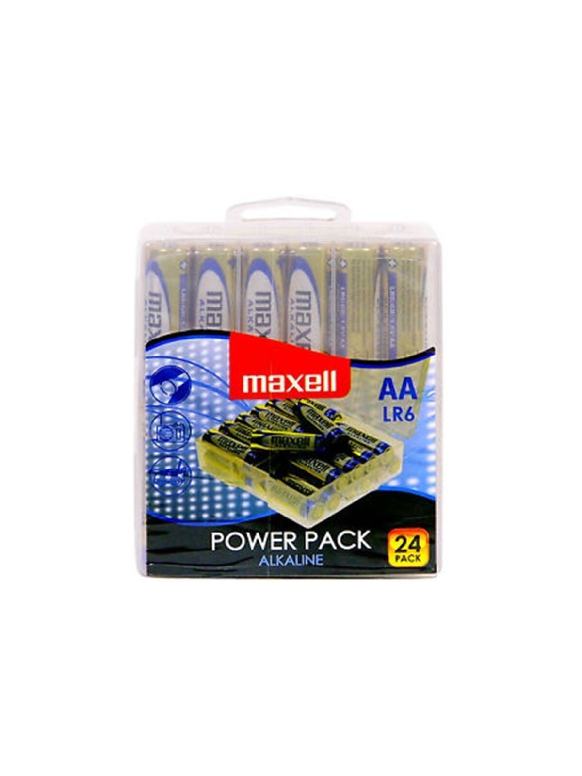 Maxell Pila Alcalina AA LR6 Pack*24 Pilas - Comprar Pilas y baterías Maxell - Pilas & baterías (1)