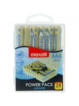 Maxell Pila Alcalina Aaa Lr03 Pack*24 Pilas - Comprar Pilas y baterías Maxell - Pilas & baterías (1)