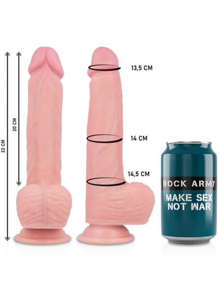 Rockarmy Arnés + Hawk Rotador & Vibrador 22 cm - Comprar Arnés dildo sexual Rock Army - Arneses sexuales (3)
