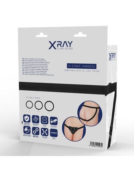 Xray Arnés Compatible Con Anillas Silicona - Comprar Arnés sexual X Ray - Arneses sexuales (6)