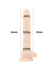 Cock Miller Arnés + Silicona Density Articulable Cocksil 24 cm - Comprar Arnés dildo sexual Cock Miller - Arneses sexuales (4)