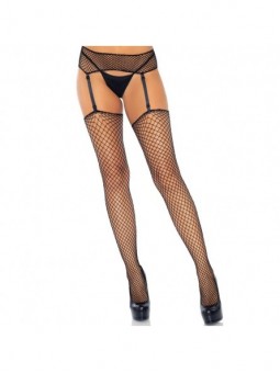 Leg Avenue Medias Con Liguero Talla Grande - Comprar Medias sexy Leg Avenue - Medias sexys (1)