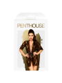 Penthouse Sweet Retreat Peignoir Negro - Comprar Bata sexy Penthouse - Batas sexys (2)
