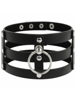 Coquette Choker Cuero Vegano Estilo Fetish - Comprar Collar BDSM Coquette - Collares BDSM (1)