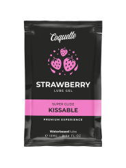 Coquette Pocket Lubricante Kissable Base Agua Fresa 10 ml - Comprar Lubricante sabor Coquette - Lubricantes monodosis (1)