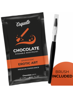 Coquette Pocket Chocolate Kissable Bodypaint 10 ml - Comprar Lubricante sabor Coquette - Cosmética erótica (1)