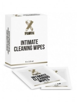 Xpower Intimate Cleaning Wipes Toallitas Limpieza Íntima 6 uds - Comprar Ducha anal y vaginal Xpower - Ducha anal & vaginal (1)