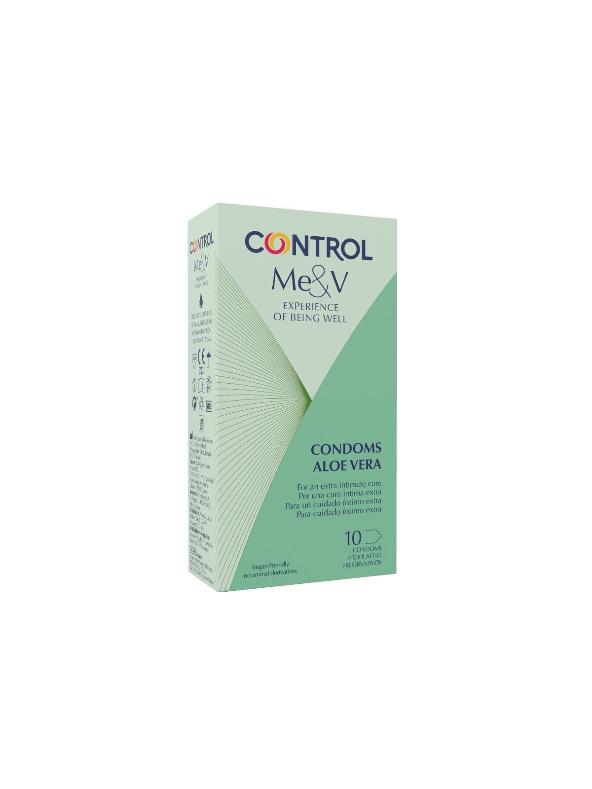Control Preservativos Con Aloe Vera 10 uds - Comprar Condones especiales Control - Preservativos especiales (1)