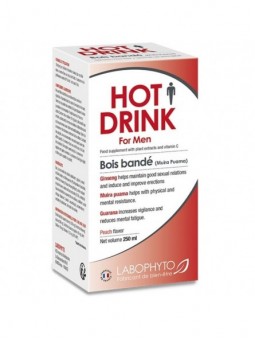 Hot Drink For Men Complemento Alimenticio Energía Sexual 250 ml - Comprar Potenciador erección Labophyto - Potenciadores de erec