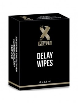 Xpower Delay Wipes Toallitas Retardantes 6 uds - Comprar Retardante Xpower - Retardantes (1)