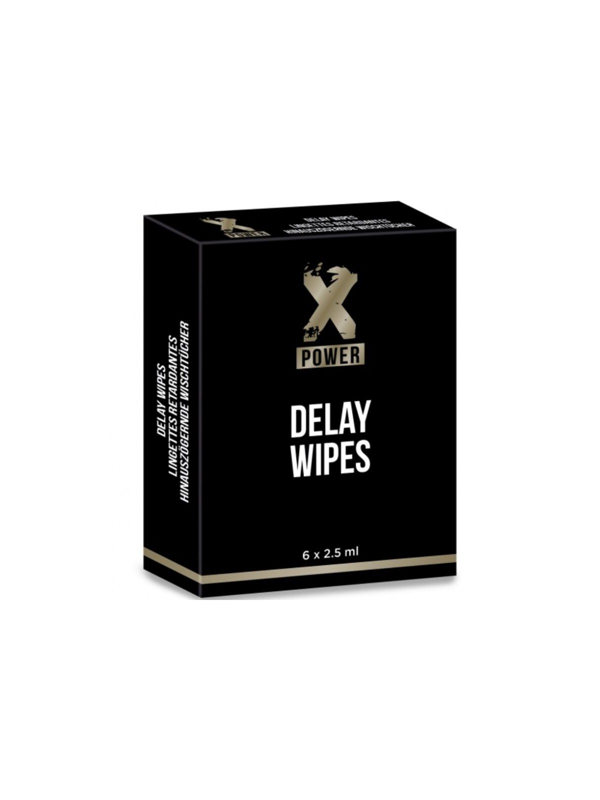 Xpower Delay Wipes Toallitas Retardantes 6 uds - Comprar Retardante Xpower - Retardantes (1)
