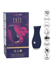 Calex Chic Tulip Masajeador Azul - Comprar Estimulador clítoris California Exotics - Estimuladores de clítoris (6)