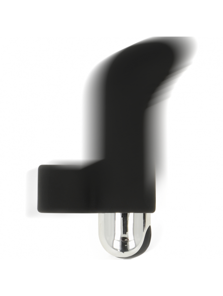 Ohmama Dedal Vibrador Texturado Recargable 8 cm Negro - Comprar Dedo vibrador Ohmama - Vibradores de dedo (4)