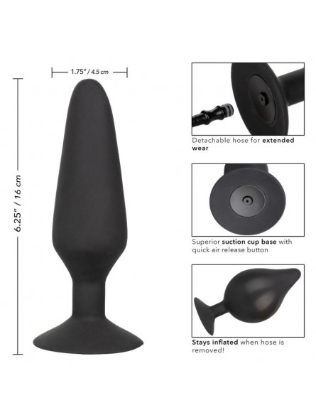 Calex XL Silicone Inflatable Plug - Comprar Plug anal California Exotics - Plugs anales (3)